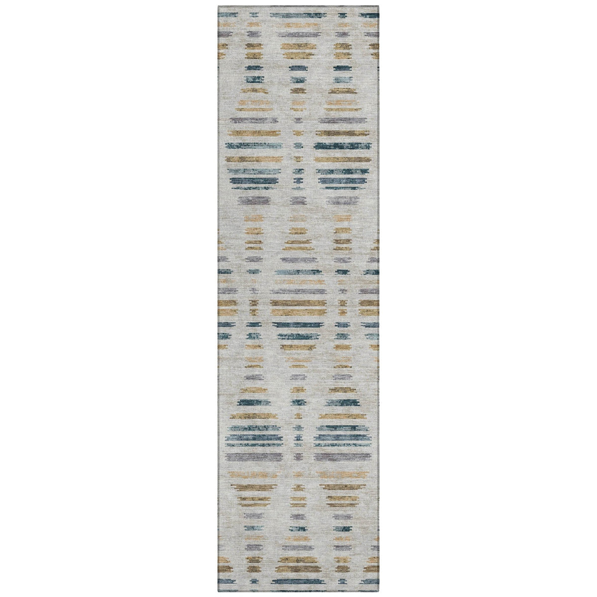 Addison Chantille ACN2027 Stripes Machine Made Transitional Linen Rug
