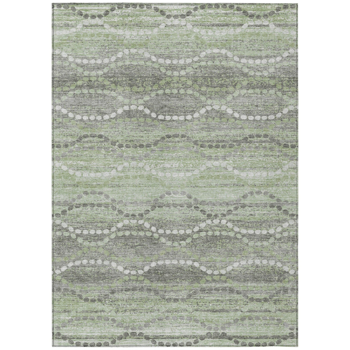 Addison Chantille ACN2030 Gradient Machine Made Transitional Green Rug