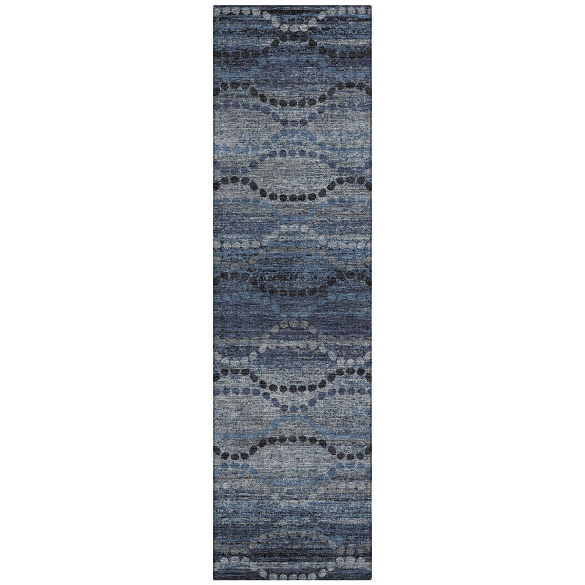 Addison Chantille ACN2031 Gradient Machine Made Transitional Navy Rug