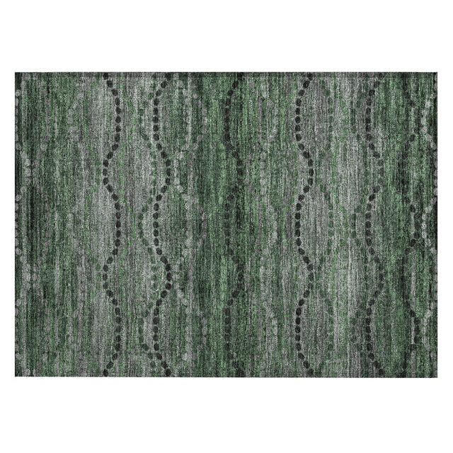 Addison Chantille ACN2031 Gradient Machine Made Transitional Olive Rug