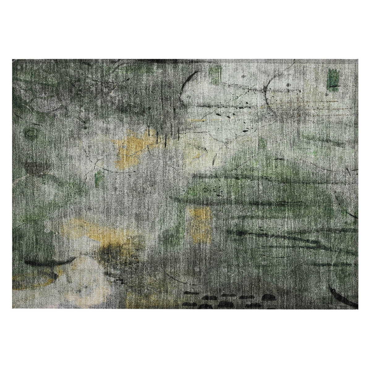 Addison Chantille ACN2032 Abstract Machine Made Transitional Pewter Rug