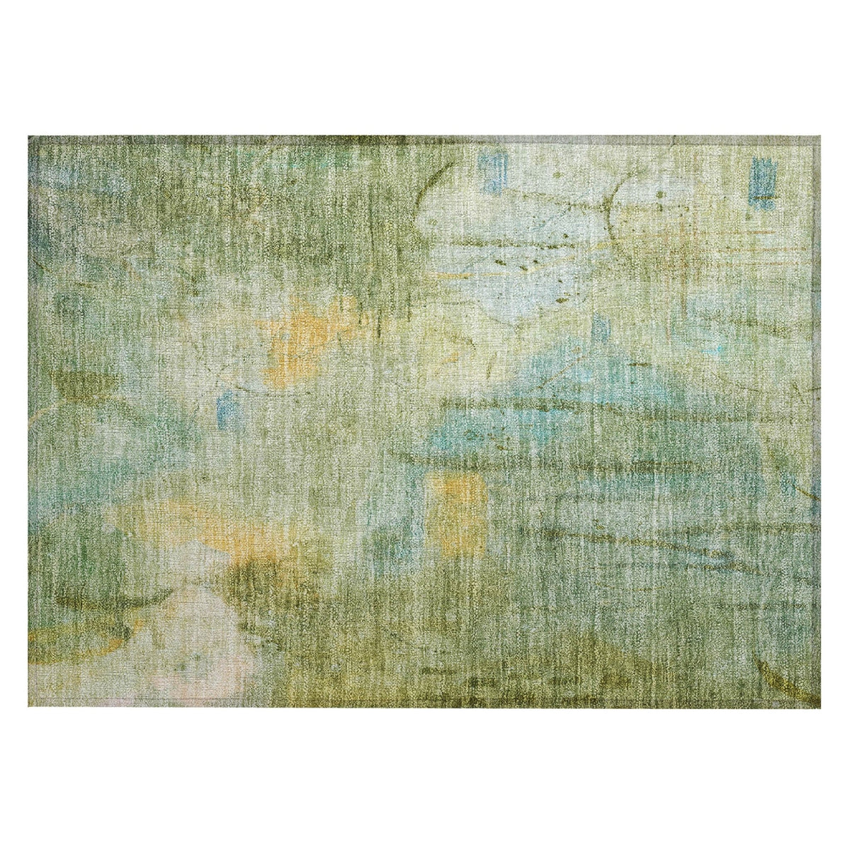 Addison Chantille ACN2032 Abstract Machine Made Transitional Sage Rug