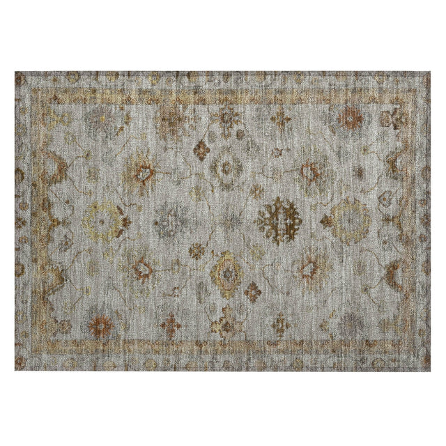 Addison Chantille ACN2045 Global Machine Made Traditional Taupe Rug
