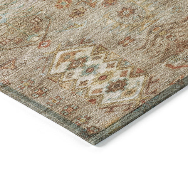 Addison Chantille ACN2047 Global Machine Made Traditional Beige Rug