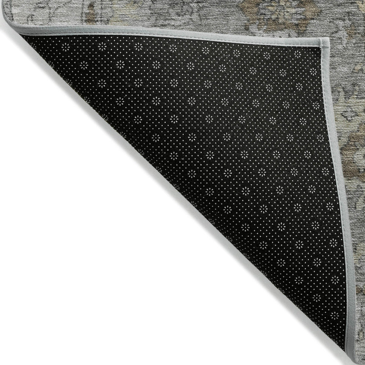 Addison Chantille ACN2051 Global Machine Made Traditional Pewter Rug