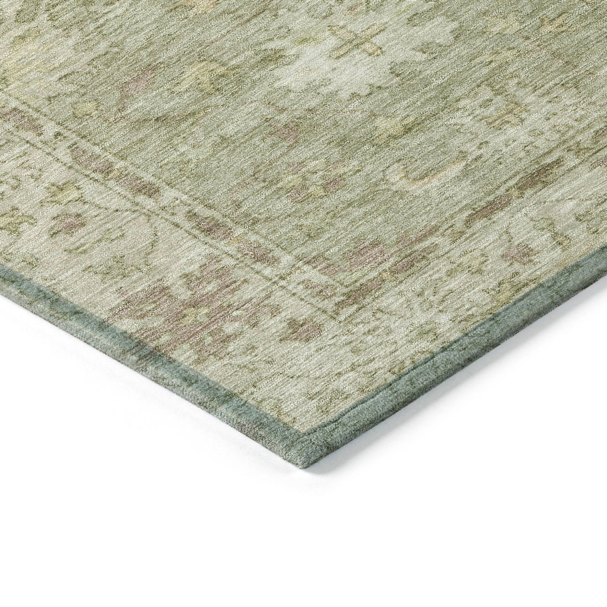 Addison Chantille ACN2051 Global Machine Made Traditional Sage Rug