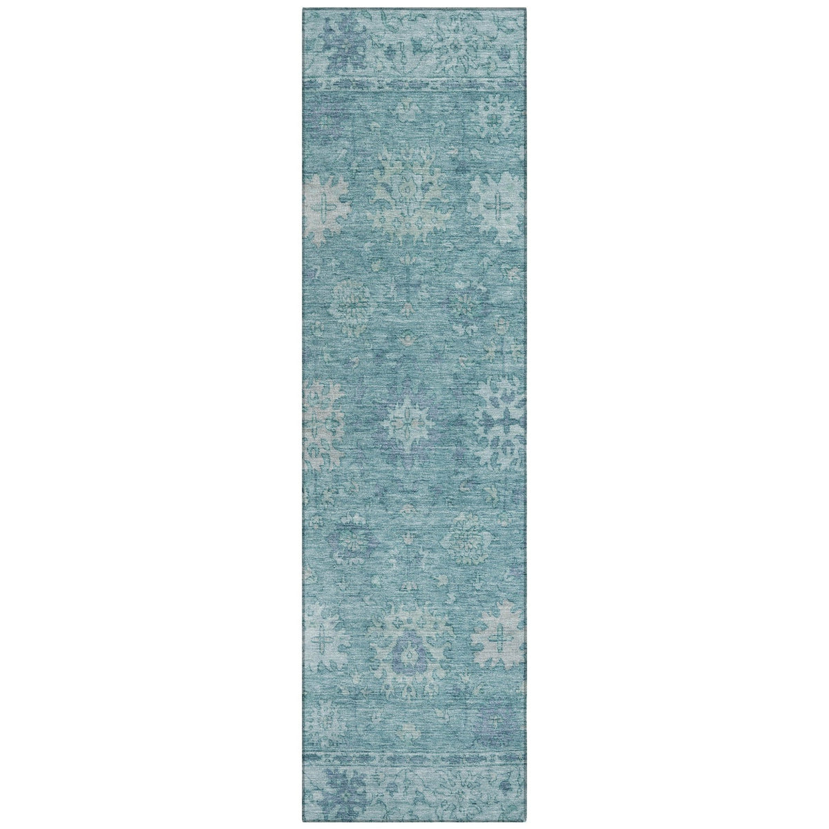 Addison Chantille ACN2051 Global Machine Made Traditional Teal Rug