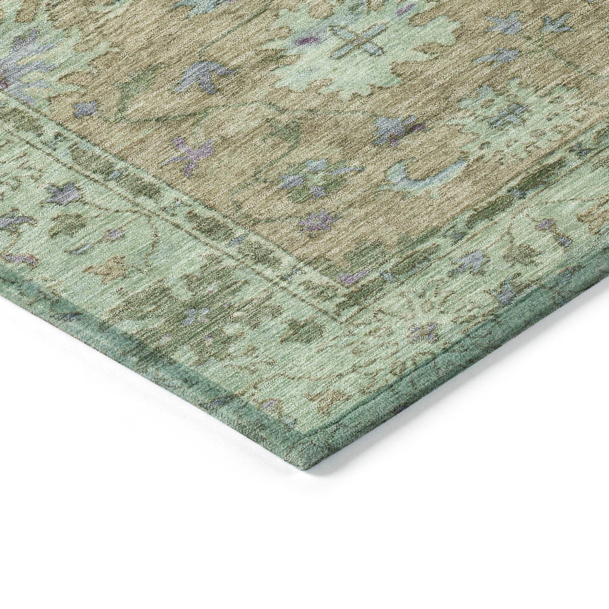 Addison Chantille ACN2052 Global Machine Made Traditional Brown Rug