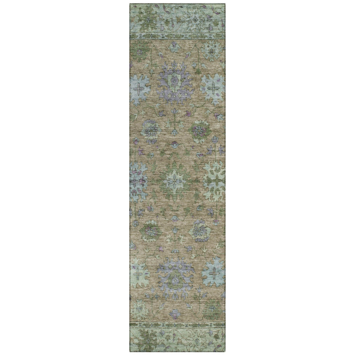 Addison Chantille ACN2052 Global Machine Made Traditional Brown Rug