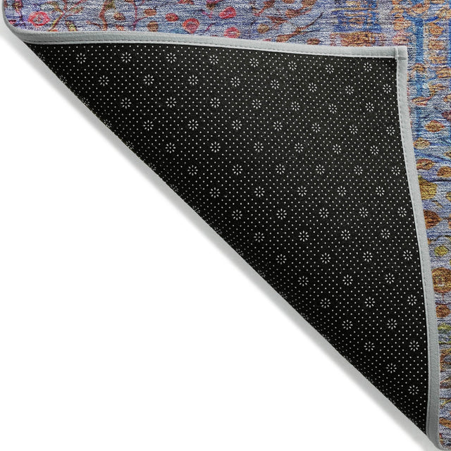 Addison Chantille ACN2053 Americana Machine Made Transitional Blue Rug