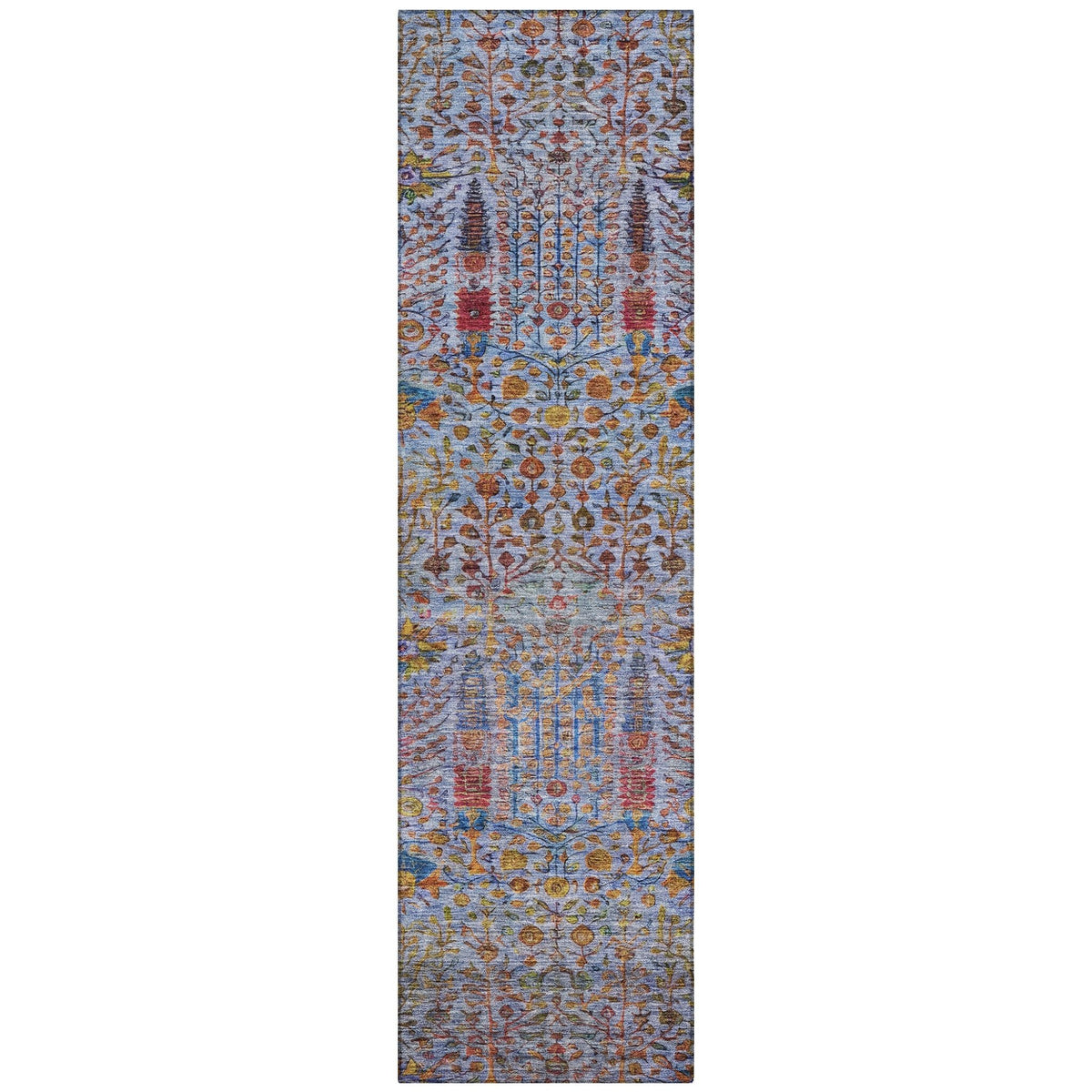 Addison Chantille ACN2053 Americana Machine Made Transitional Blue Rug
