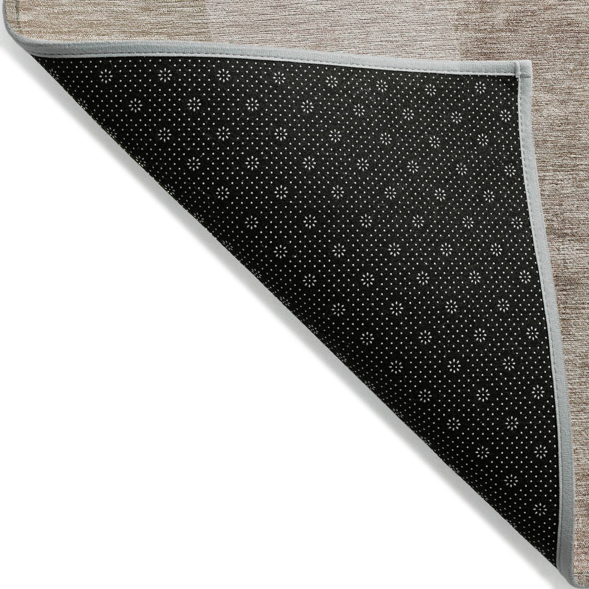 Addison Chantille ACN2058 Abstract Machine Made Transitional Taupe Rug