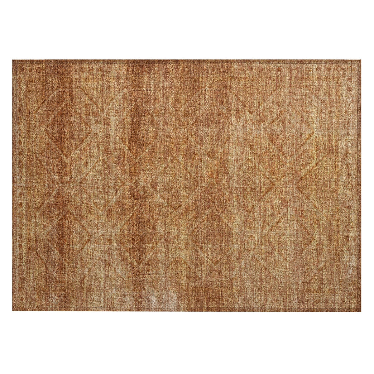 Addison Chantille ACN2060 Geometric Machine Made Transitional Copper Rug