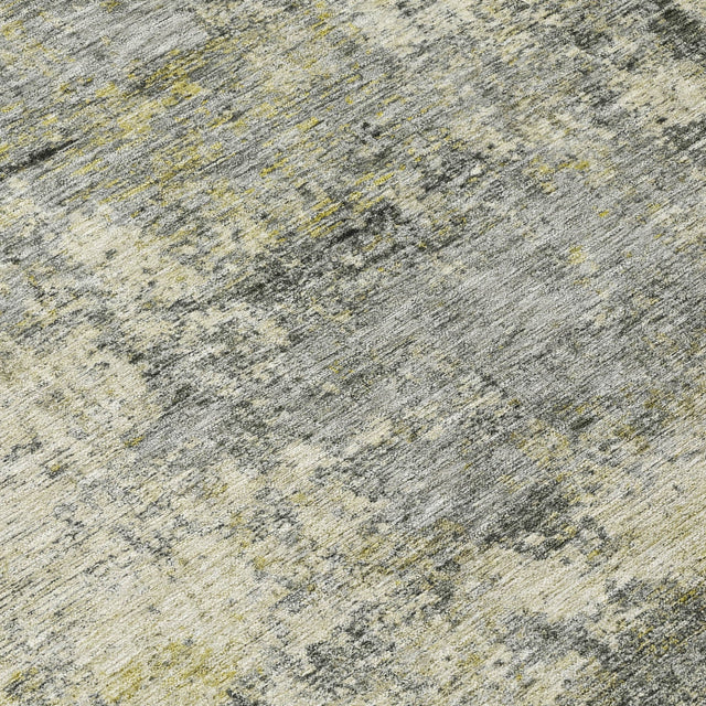 Addison Chantille ACN2061 Abstract Machine Made Transitional Pewter Rug
