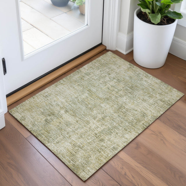 Addison Chantille ACN2061 Abstract Machine Made Transitional Sage Rug