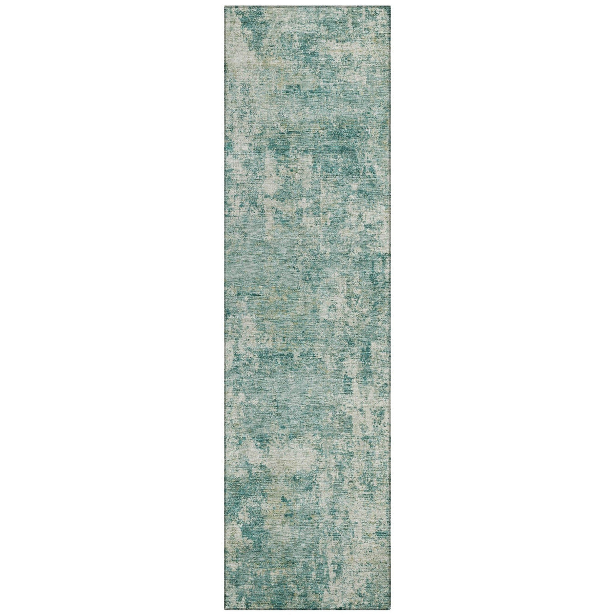 Addison Chantille ACN2061 Abstract Machine Made Transitional Teal Rug