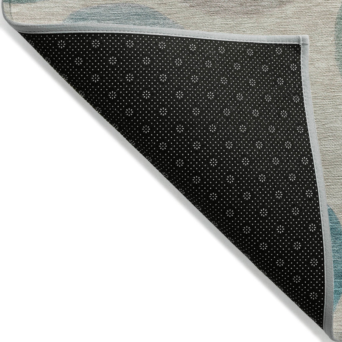 Addison Chantille ACN2062 Geometric Machine Made Transitional Teal Rug