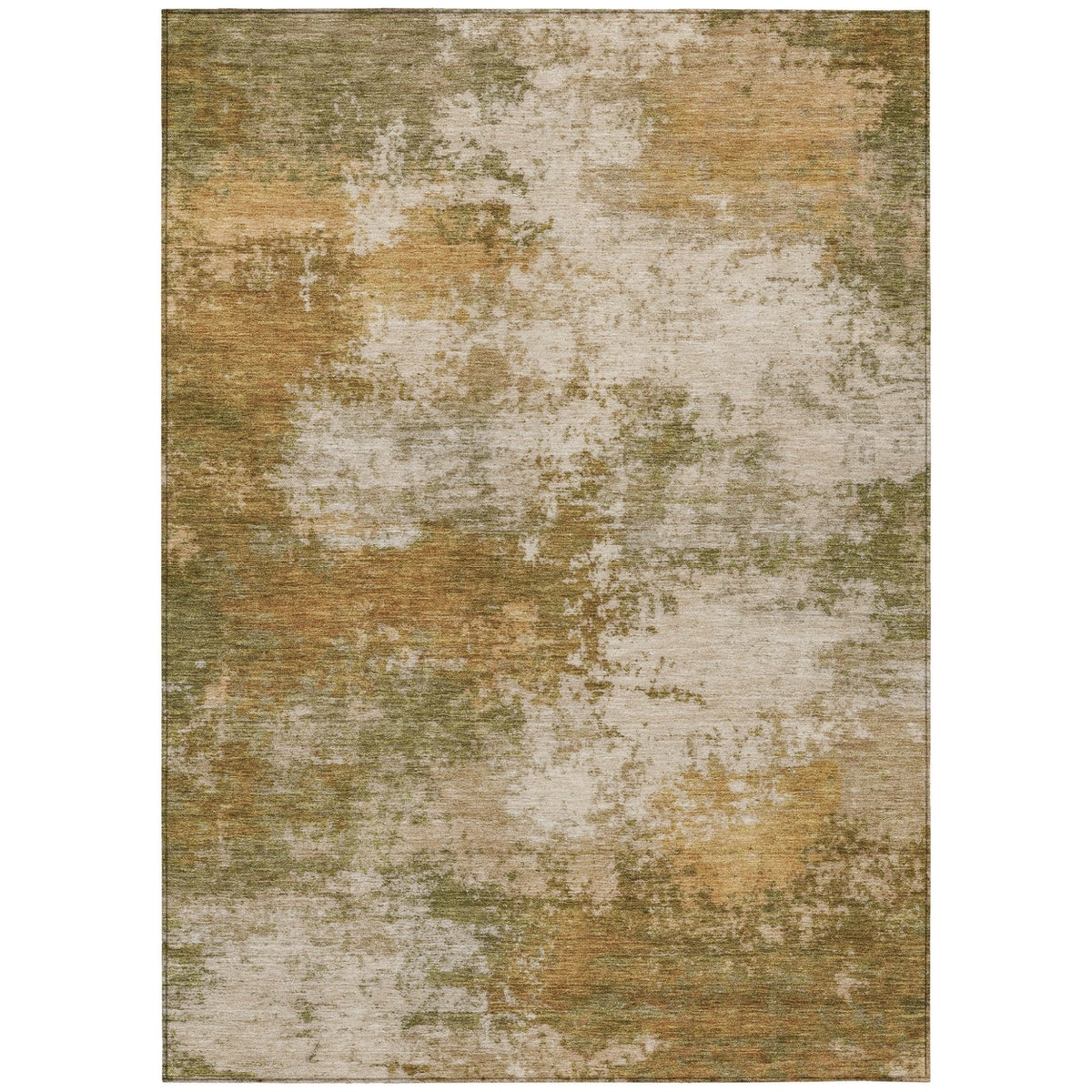 Addison Chantille ACN2064 Abstract Machine Made Transitional Copper Rug
