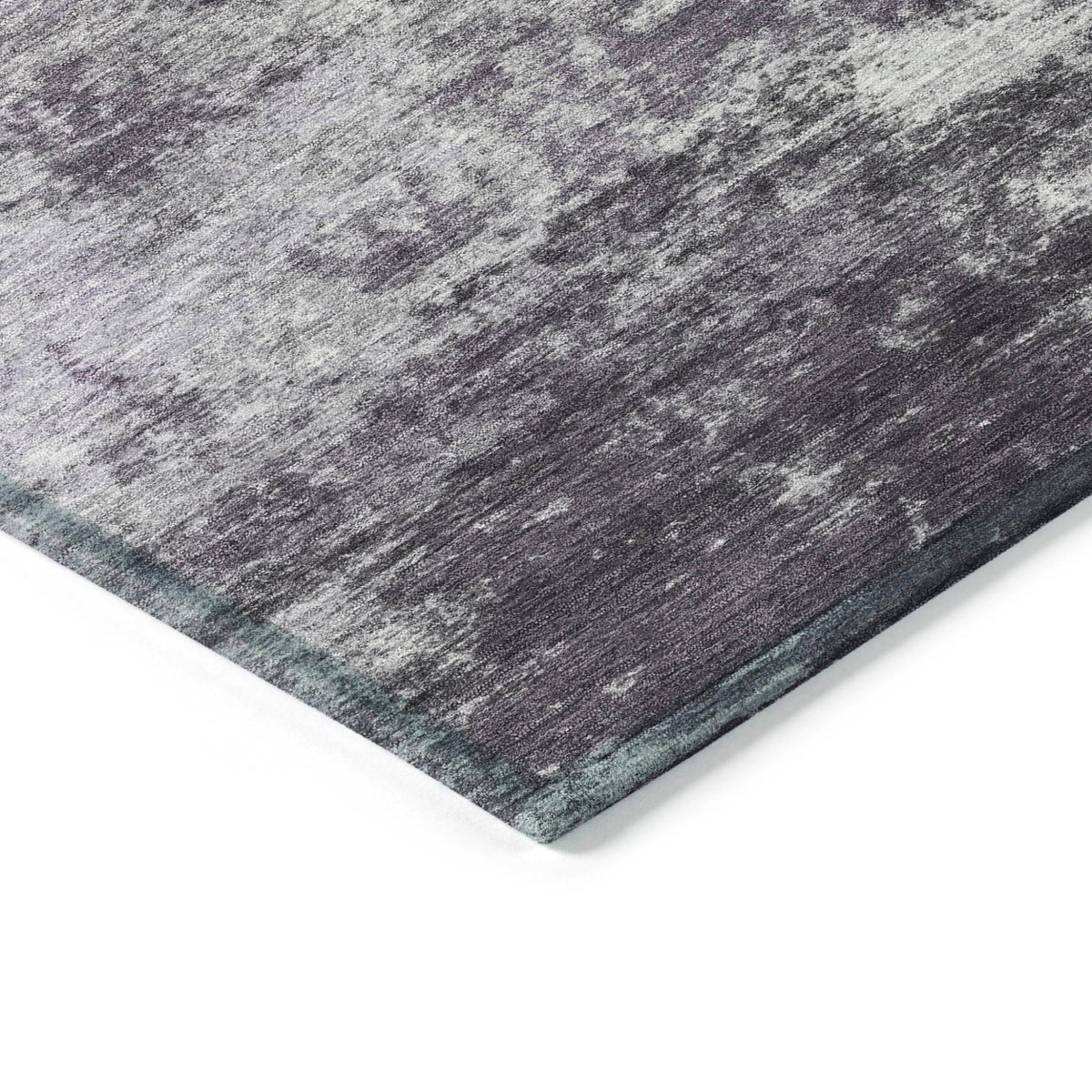 Addison Chantille ACN2065 Abstract Machine Made Transitional Purple Rug