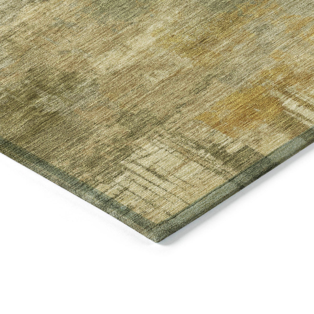 Addison Chantille ACN2069 Abstract Machine Made Transitional Khaki Rug