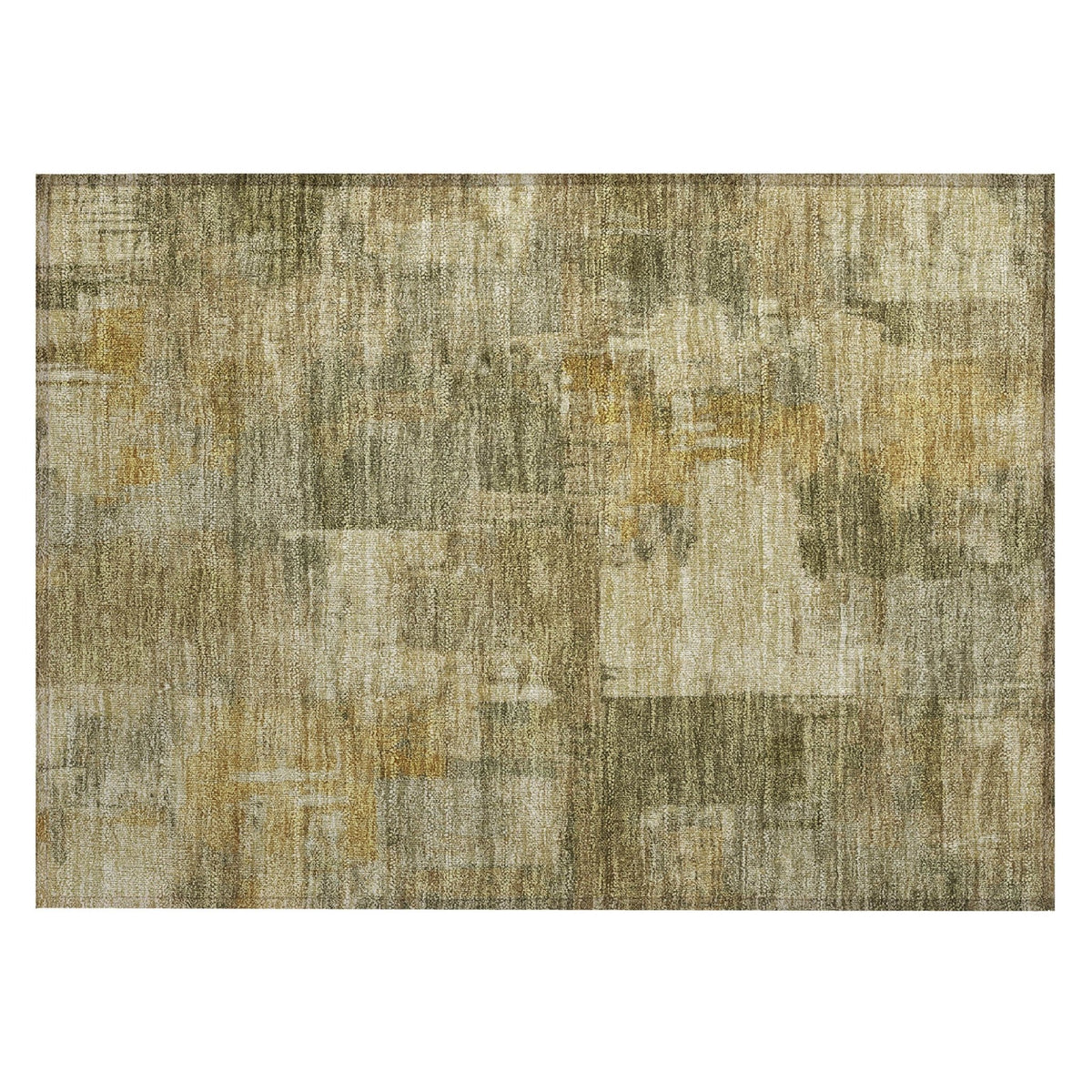 Addison Chantille ACN2069 Abstract Machine Made Transitional Khaki Rug