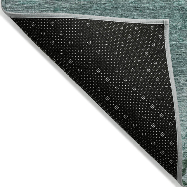 Addison Chantille ACN2071 Abstract Machine Made Transitional Teal Rug