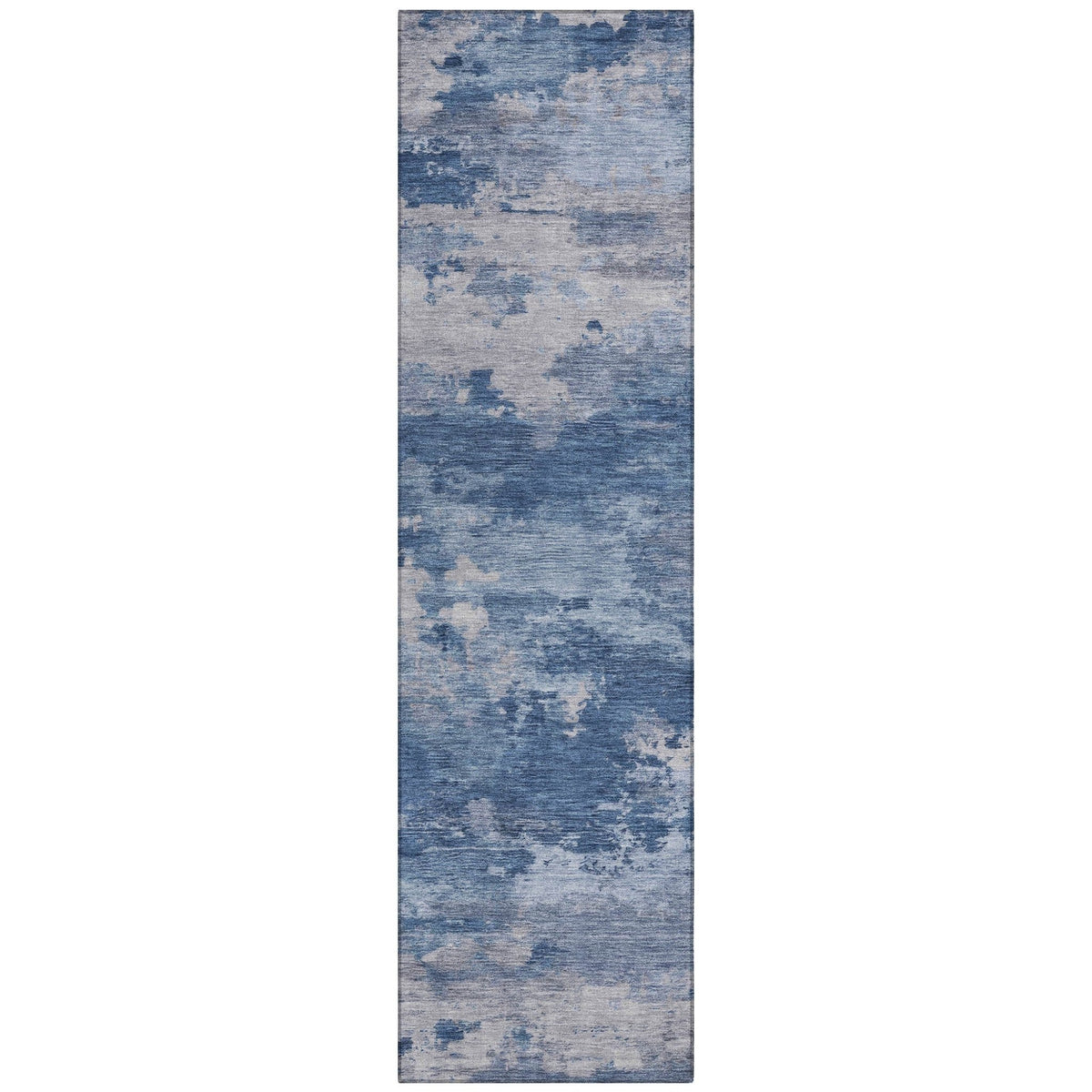 Addison Chantille ACN2075 Abstract Machine Made Transitional Navy Rug