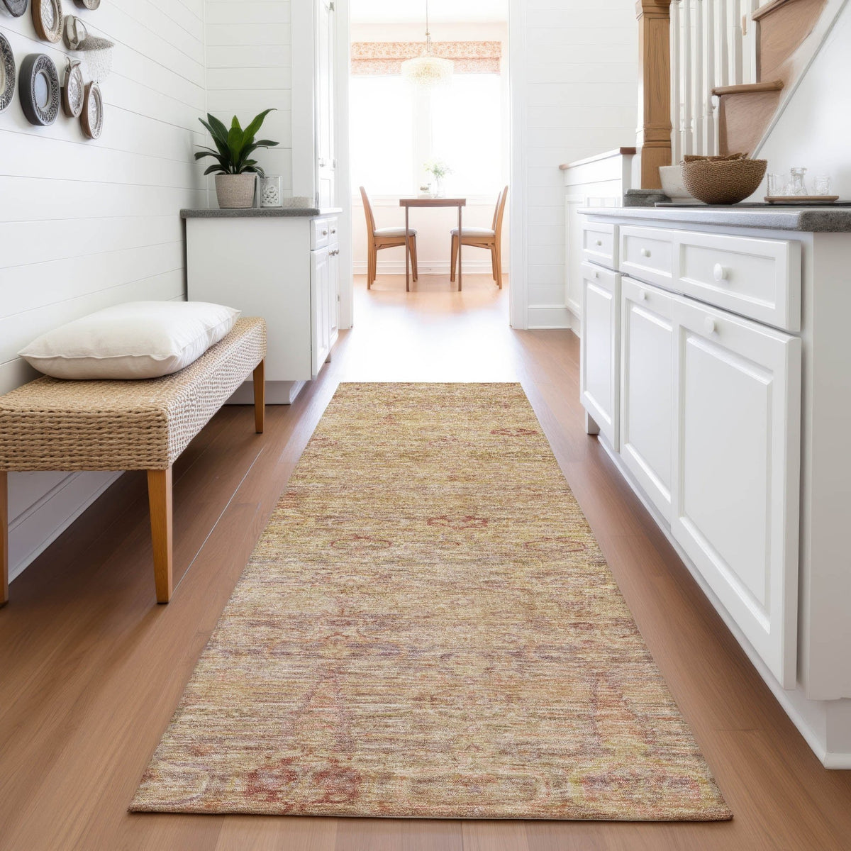 Addison Chantille ACN2090 Global Machine Made Traditional Coral Rug