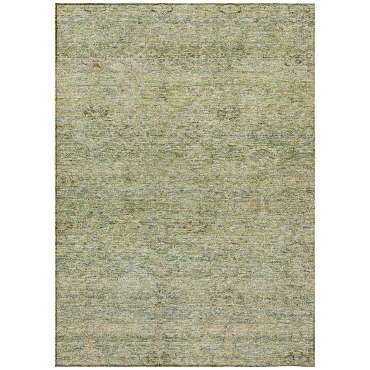 Addison Chantille ACN2090 Global Machine Made Traditional Green Rug