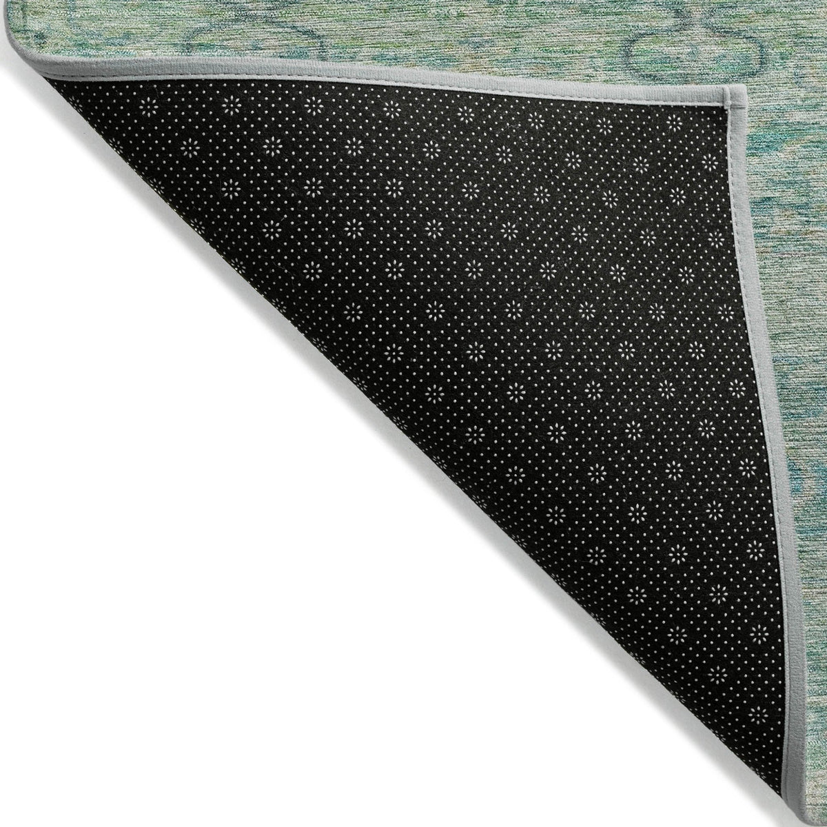 Addison Chantille ACN2090 Global Machine Made Traditional Teal Rug