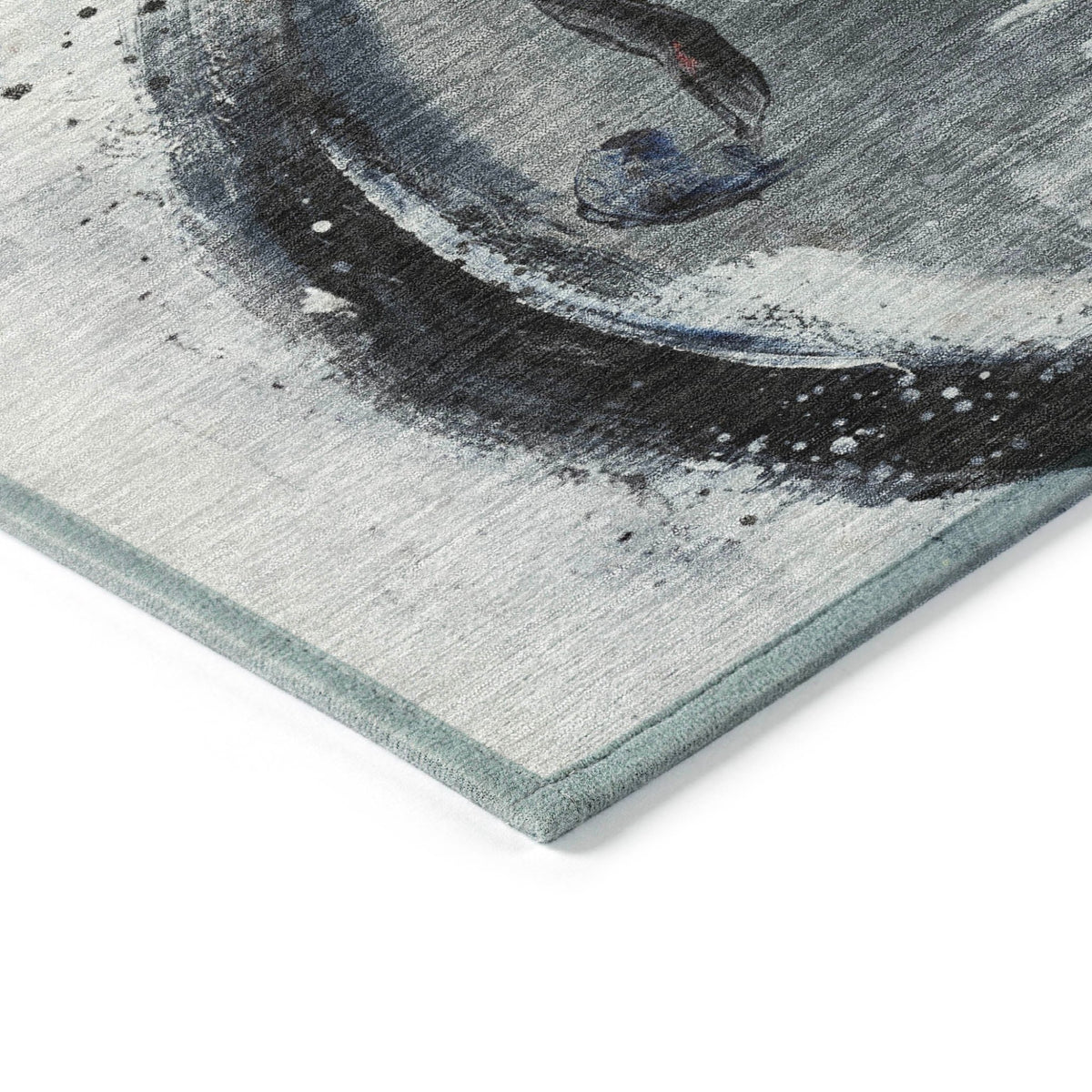 Addison Chantille ACN2091 Music Machine Made Transitional Gray Rug