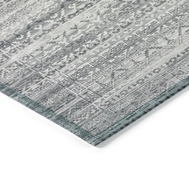 Addison Chantille ACN2101 Stripes Machine Made Transitional Gray Rug