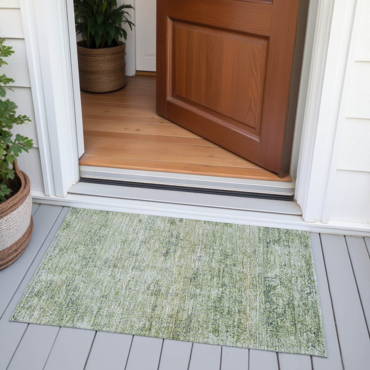 Addison Chantille ACN2103 Global Machine Made Traditional Aloe Rug