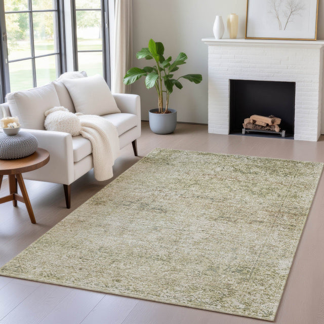 Addison Chantille ACN2103 Global Machine Made Traditional Sage Rug