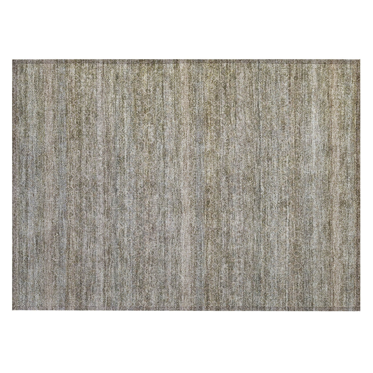 Addison Chantille ACN2105 Stripes Machine Made Transitional Khaki Rug
