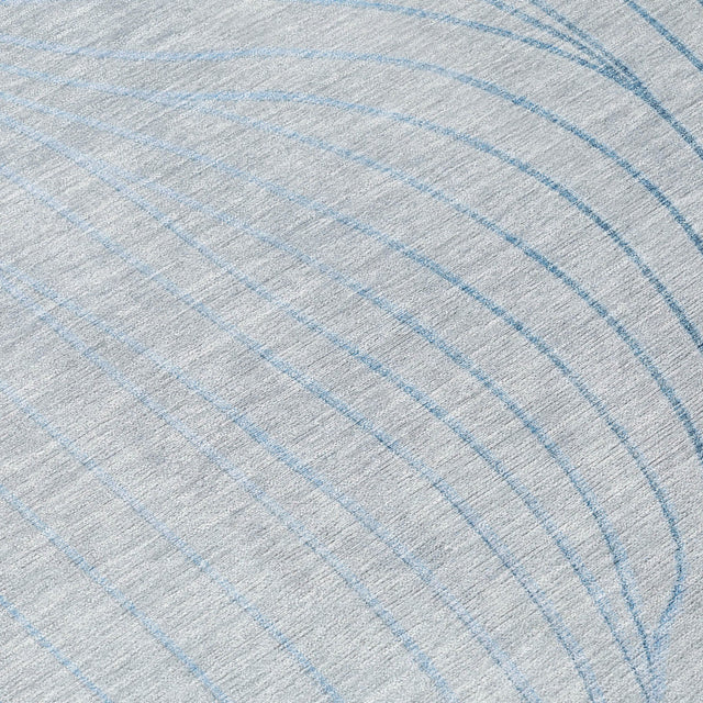 Addison Chantille ACN2107 Swirls Machine Made Transitional Sky Rug
