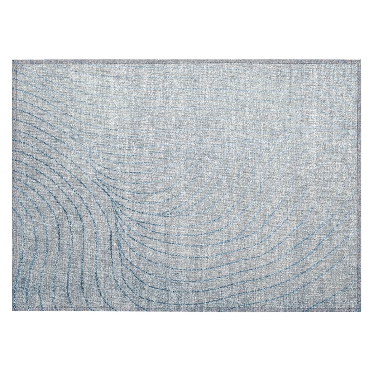 Addison Chantille ACN2107 Swirls Machine Made Transitional Sky Rug