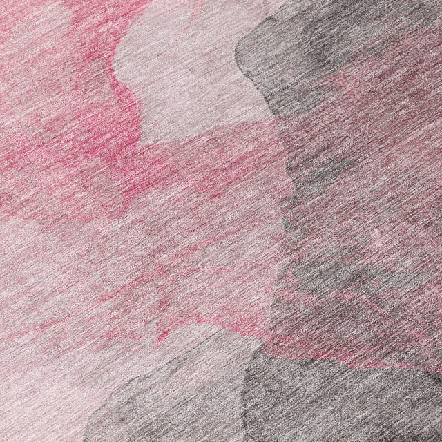 Addison Chantille ACN2109 Abstract Machine Made Transitional Blush Rug