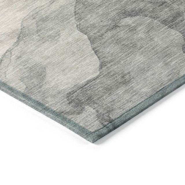 Addison Chantille ACN2109 Abstract Machine Made Transitional Salmon Rug