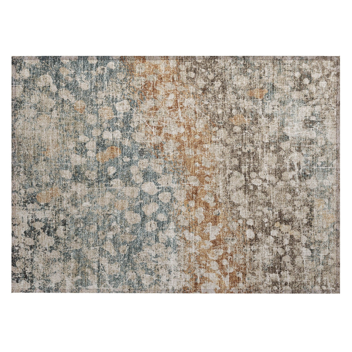 Addison Chantille ACN2113 Abstract Machine Made Transitional Putty Rug