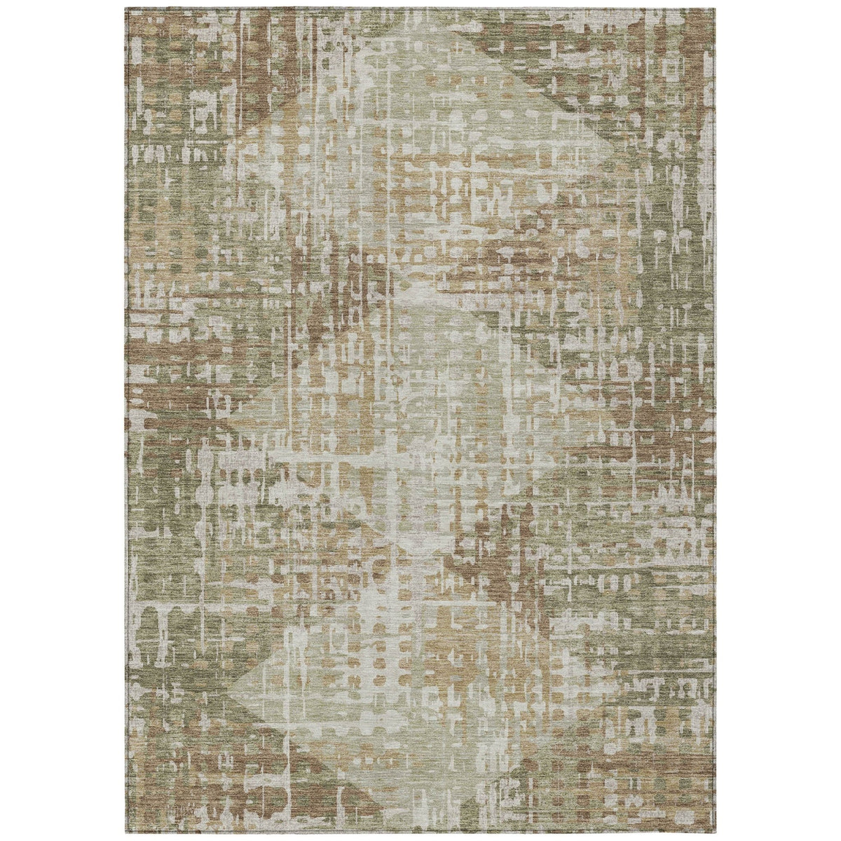 Addison Chantille ACN2116 Geometric Machine Made Transitional Fern Rug