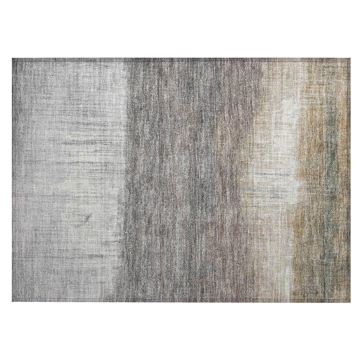 Addison Chantille ACN2118 Abstract Machine Made Transitional Taupe Rug