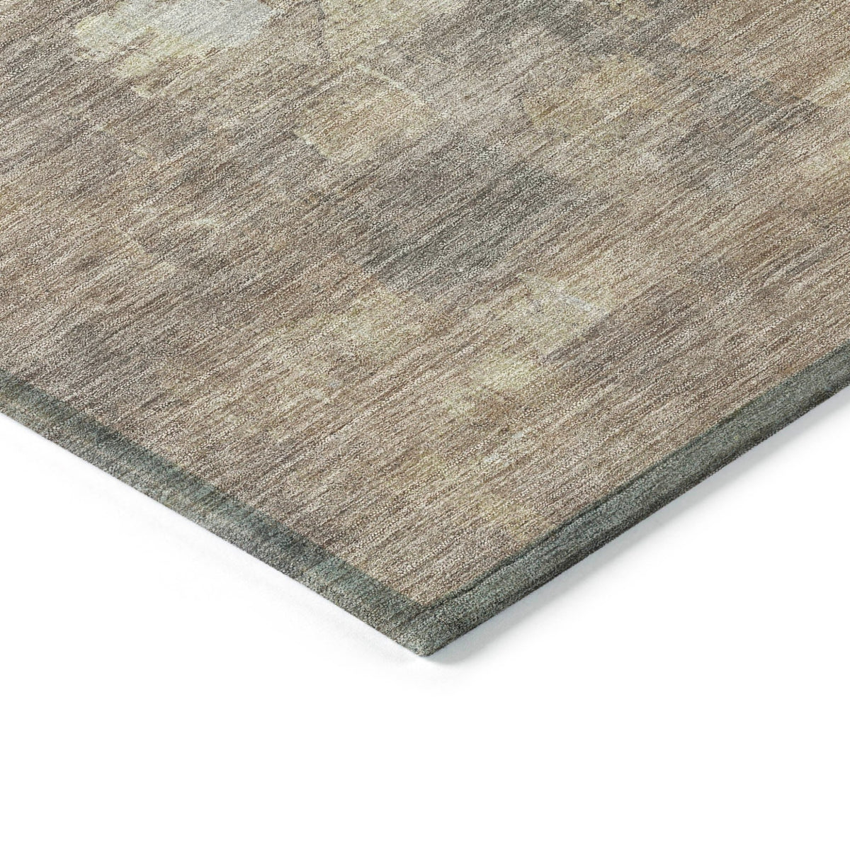Addison Chantille ACN2119 Abstract Machine Made Transitional Taupe Rug