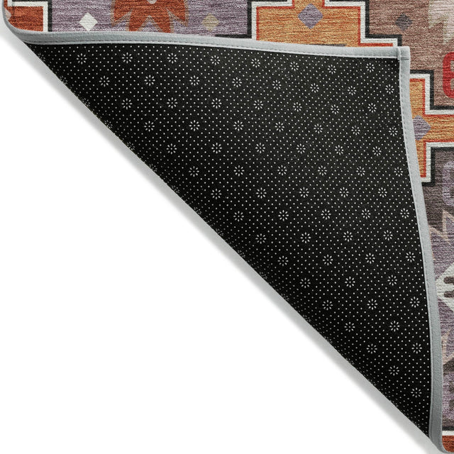 Addison Chantille ACN2123 Ethnic Machine Made Transitional Paprika Rug