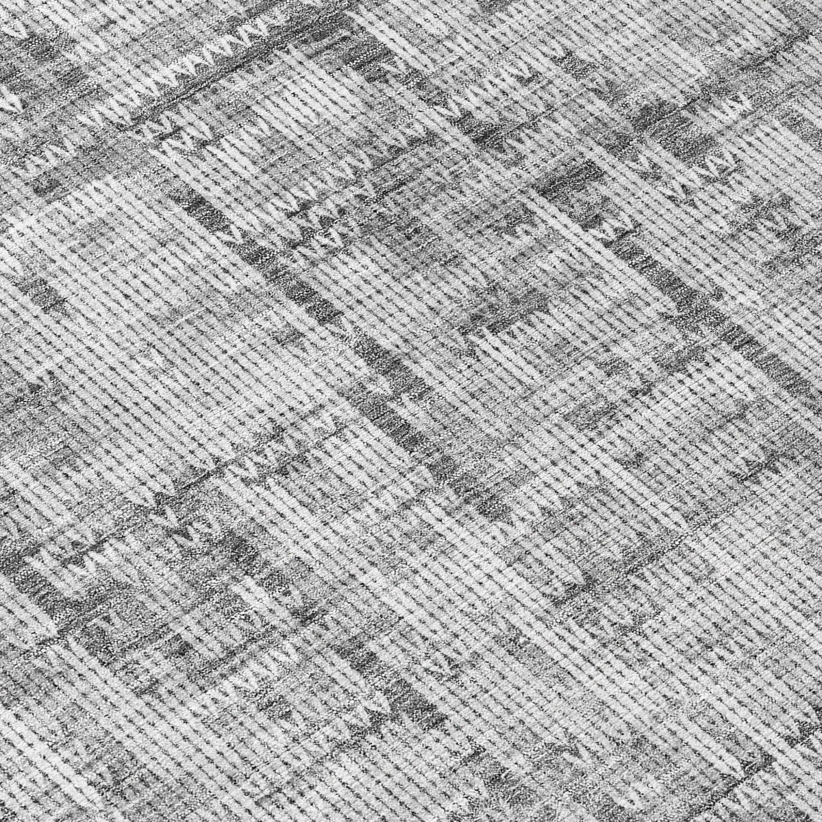 Addison Chantille ACN2130 Stripes Machine Made Transitional Gray Rug