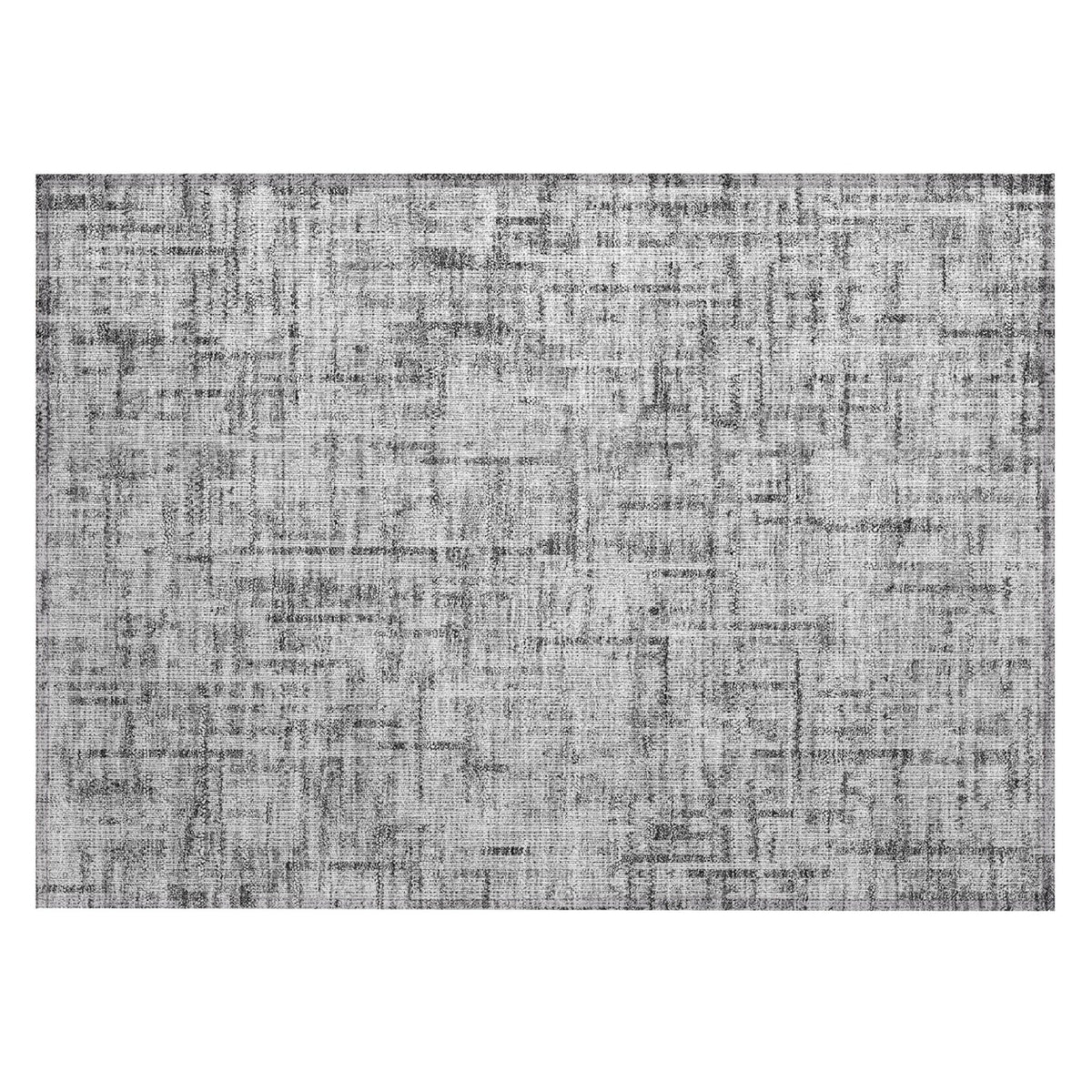 Addison Chantille ACN2130 Stripes Machine Made Transitional Gray Rug