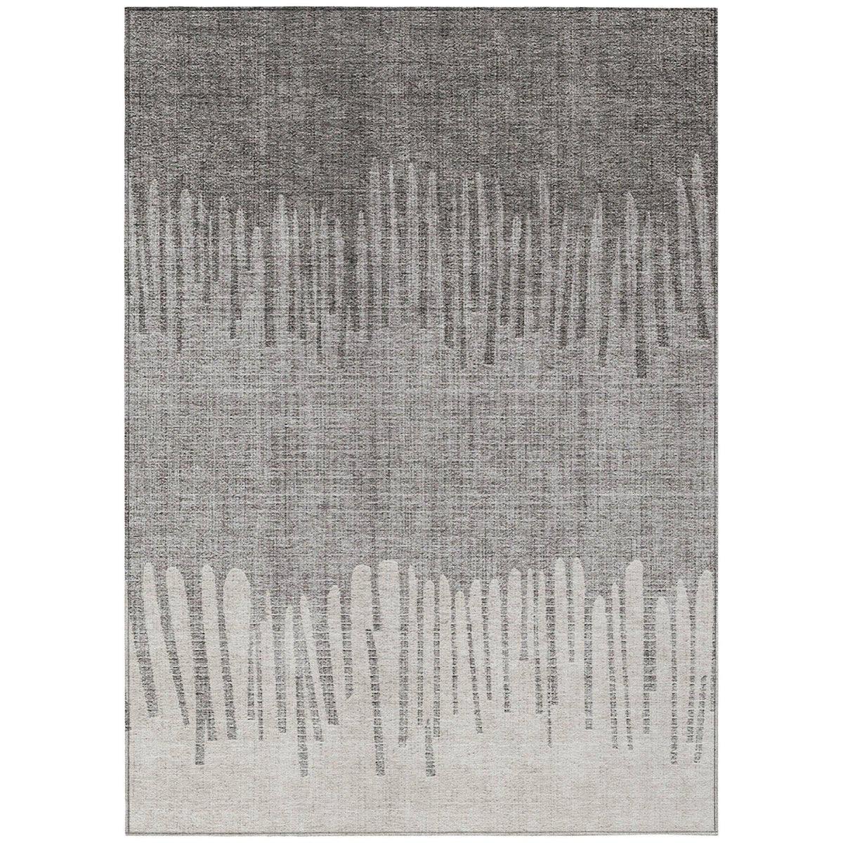 Addison Chantille ACN2135 Stripes Machine Made Transitional Gray Rug