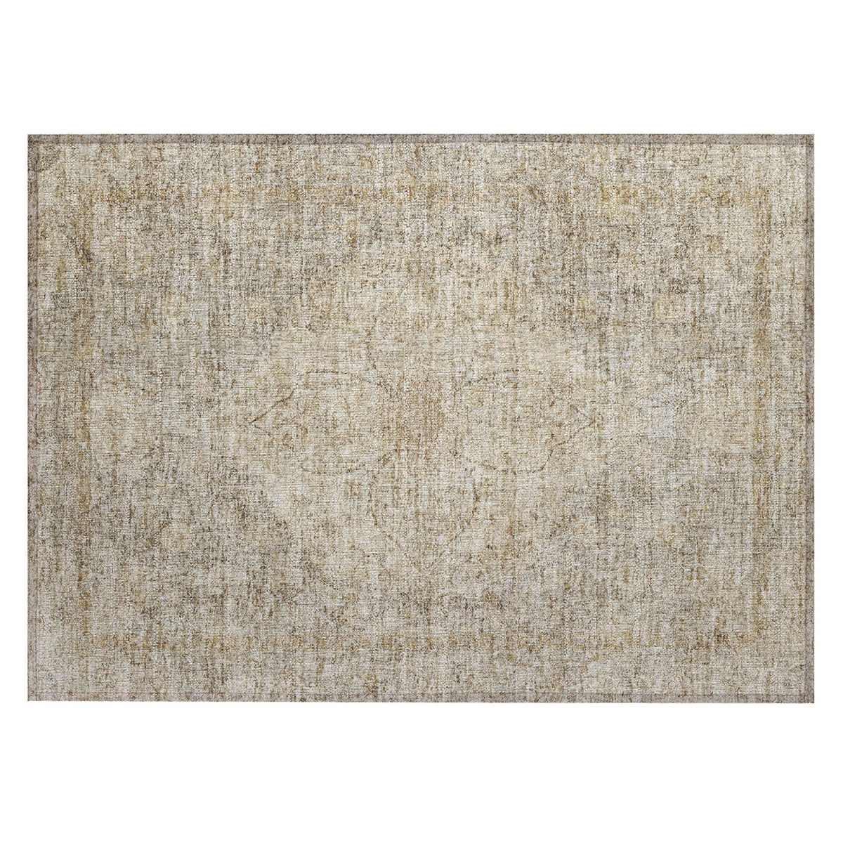 Addison Chantille ACN2136 Global Machine Made Traditional Beige Rug