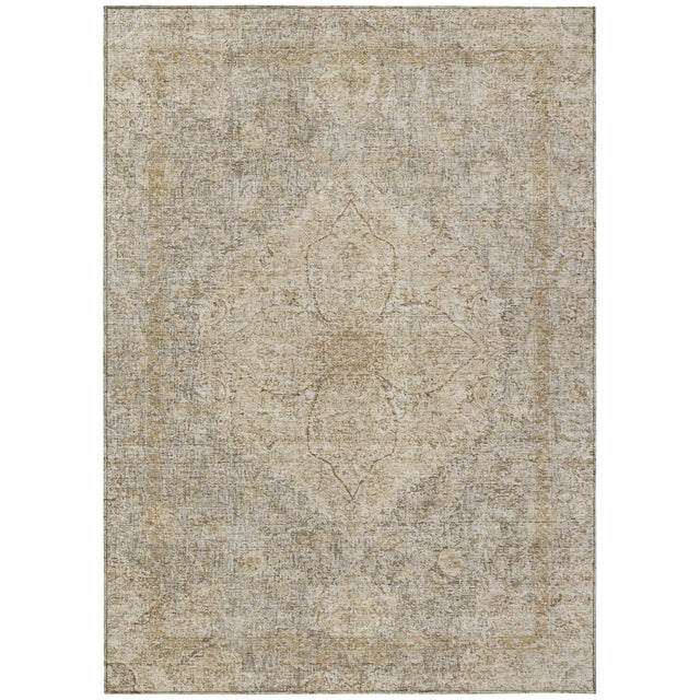 Addison Chantille ACN2136 Global Machine Made Traditional Beige Rug