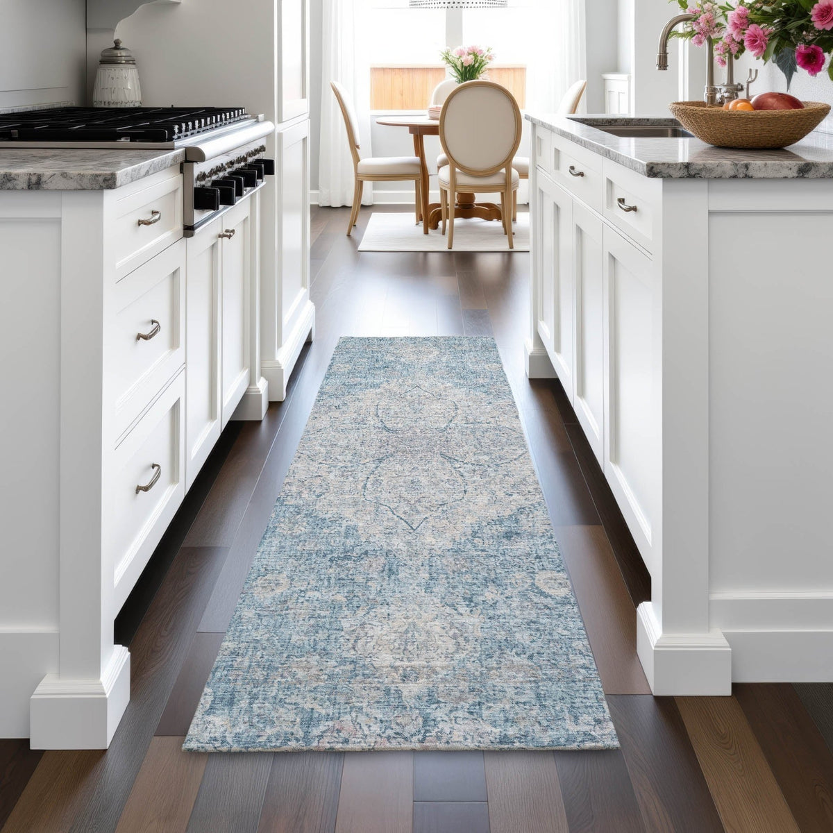 Addison Chantille ACN2136 Global Machine Made Traditional Denim Rug